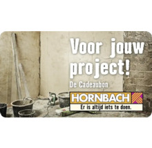Voor jouw project! De Cadeaubon. Gereedschap en materialen voor een bouwproject.