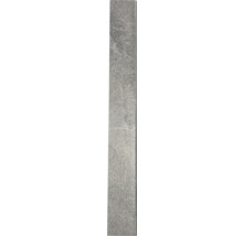 Grijze leisteenstrips voor binnen- en buitengebruik.