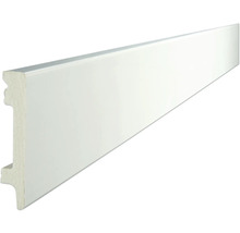 Witte plint
