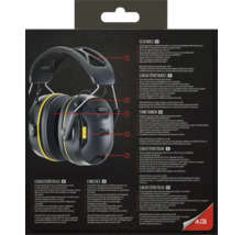 3M WorkTunes gehoorkap met Bluetooth technologie en USB-C laadaansluiting