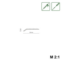 Profielstrip met afmetingen 5 mm x 29 mm