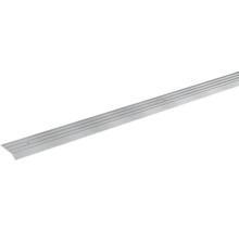Aluminium trapprofiel met ribbels voor slipvastheid.