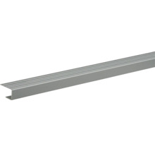Aluminium U-profiel met ribbels