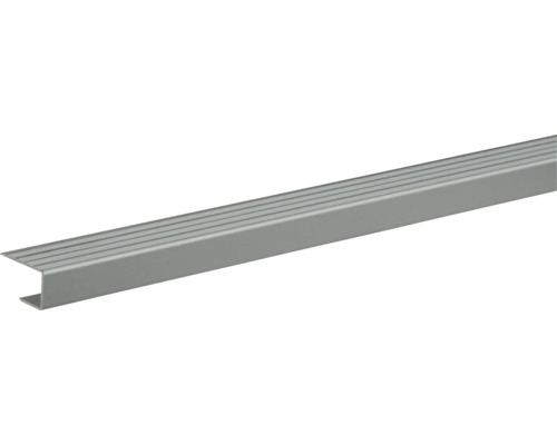 Aluminium U-profiel met ribbels