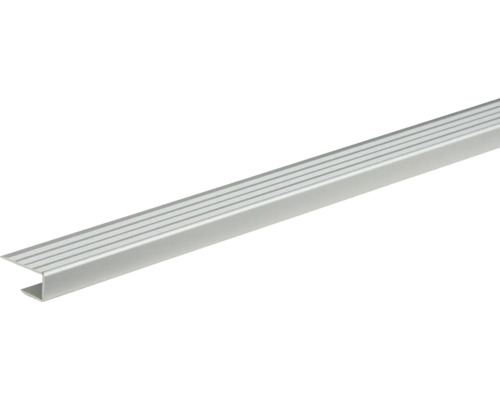 Aluminium traprandprofiel met groeven