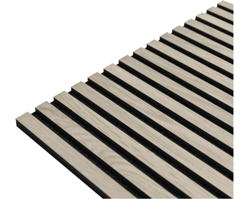 Houten paneel met lattenstructuur voor wand- en plafondbekleding