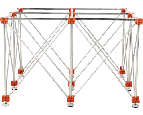 Metalen frame voor een tafel