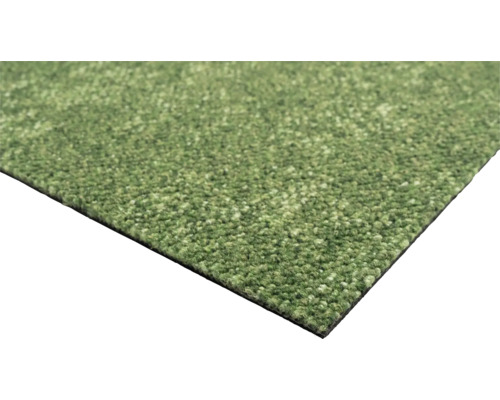 Detailaanzicht van een groen tapijt.