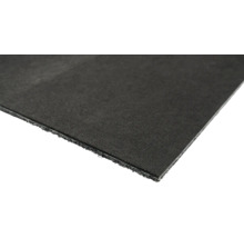Detailweergave van een zwarte bouw beschermingsmat
