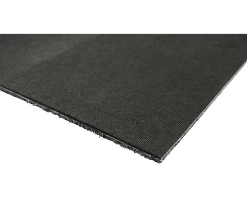 Detailweergave van een zwarte bouw beschermingsmat