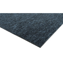 Gedetailleerde opname van een blauw tapijt