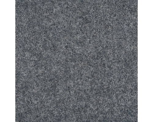 Close-up van een grijs tapijt met dichte textuur.