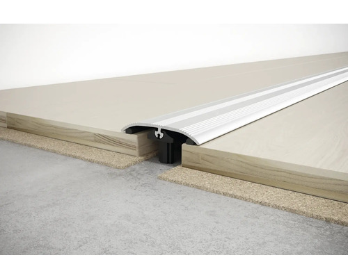 Aluminium overgangsprofiel voor vloerbedekking