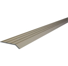 Metalen overgangsprofiel met ribbels