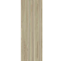 Houten paneel met lattenstructuur
