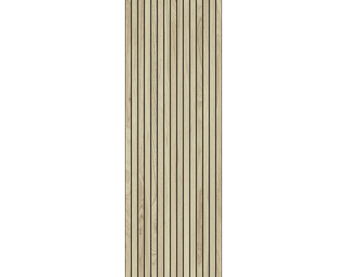 Houten paneel met lattenstructuur