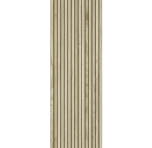 Houten paneel met verticale latten voor wand- en plafondbekleding