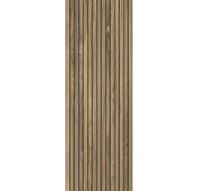 Houten paneel met verticale lamellen voor wand- en plafonddecoratie