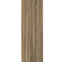 Houten paneel met lattenstructuur