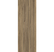 Akoestisch paneel met houten lamellen