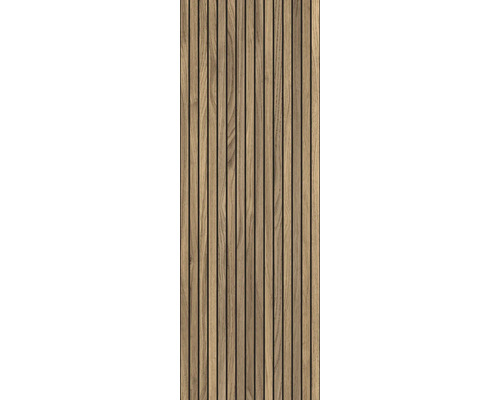 Akoestisch paneel met houten lamellen