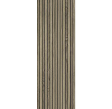 Houten paneel met lamellenstructuur voor wand- en plafondbekleding