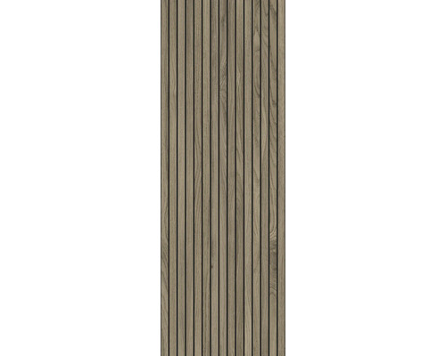 Houten paneel met verticale latten voor wand- en plafondafwerking