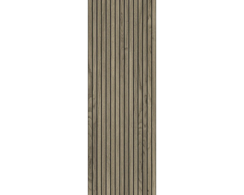 Akoestisch paneel met houten lamellen voor wanddecoratie