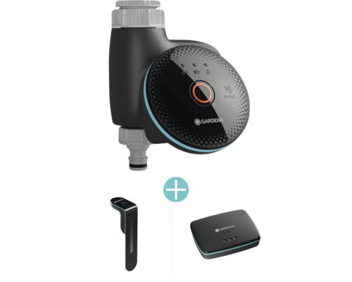 Gardena Smart Water Control Set met sensor en gateway voor automatische tuinbesproeiing
