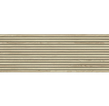 Houten paneel met horizontale lamellen voor wand- en plafondbekleding