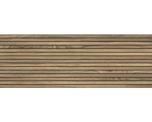 Houten paneel met horizontale nerf voor wand- en plafondbekleding