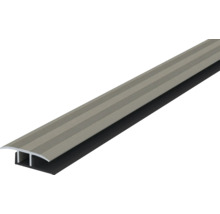 Aluminium vloerovergangsprofiel met geribbeld oppervlak
