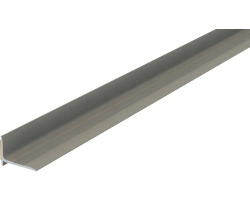 Aluminium traprandprofiel met geribbeld oppervlak