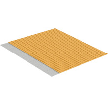 Ontkoppelingsmat voor scheuroverbrugging en afdichting onder tegelvloeren.