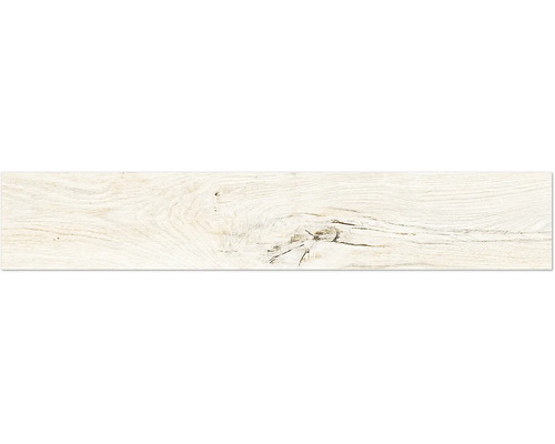 Lichte vloerplank met houtlook, nerven en noest.
