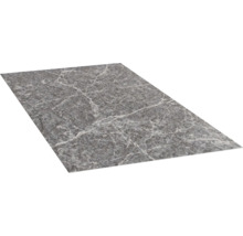 Keramische tegel met marmerlook en opvallende witte aders voor vloer en wand.