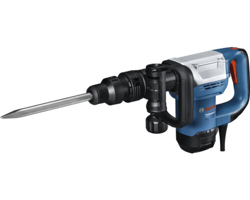 Bosch Professional breekhamer GSH 5 met beitel en verstelbare extra handgreep.