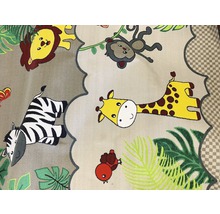 Tapijt met jungle diermotieven voor de kinderkamer