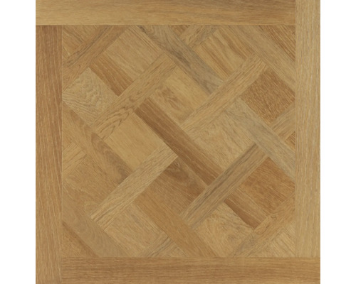 Parketvloer met Versailles-patroon van hout.