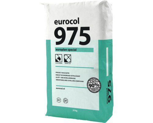 Eurocol 975 Europlan Special egaliseermiddel 23 kilogram zak voor vloerbedekking en keramische tegels