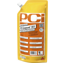 PCI Gisogrund 303 speciale hechtprimer voor gladde, niet-zuigende ondergronden, 1 liter verpakking.