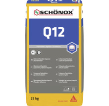 Schönox Q12 uiterst flexibele speciale poederlijm voor tegels, zak van 25 kilogram.