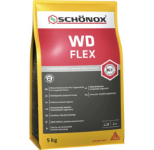 Schönox WD FLEX waterafstotende flexibele voegmortel in zak van 5 kilogram