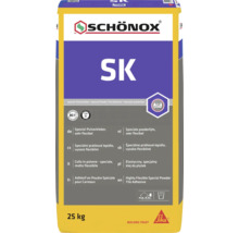 Zak Schonox SK speciale poederlijm 25 kilogram zeer flexibele tegellijm met GEV EMICODE EC 1 Plus keurmerk