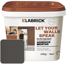 Emmer Elabrick lijmmortel voor steenstrips 15 kilogram