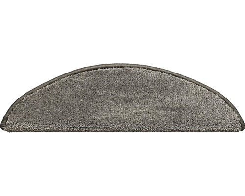 Halfronde trapmat van tapijt