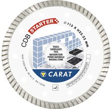 Carat CDB Starter doorslijpschijf, 115 x 22.23 millimeter, geschikt voor tegels en natuursteen