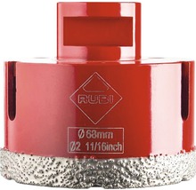 Rubi boorkroon diamant, diameter 68 millimeter