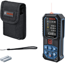 Bosch Professional laserafstandsmeter met tas, polsband en batterijen