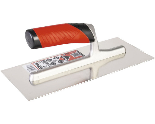 Tegelspaan met vertanding